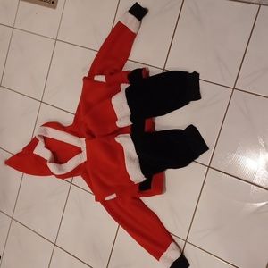 Fluffy Santa Onesie - Size 2X/3X (US18)